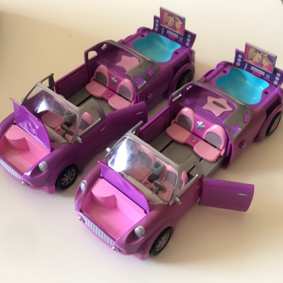 polly pocket car